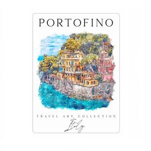 Portofino Italy Souvenir Magnet
